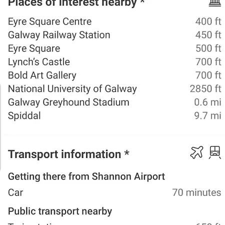بيت للعطل Large 4br - Minutes To Eyre Square & Races *